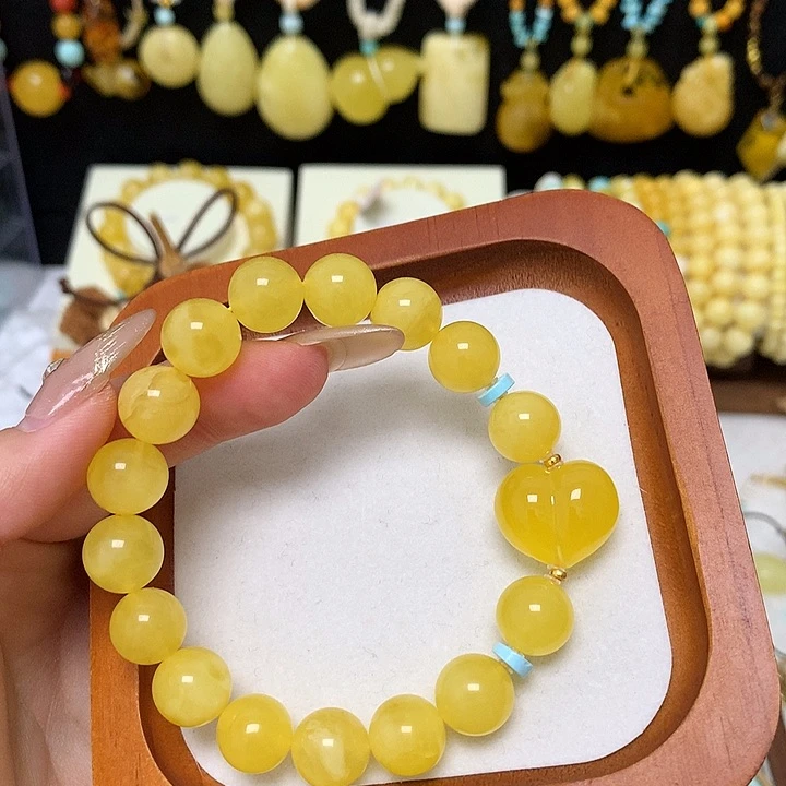 手链蜜蜡未镶嵌蜜蜡手串