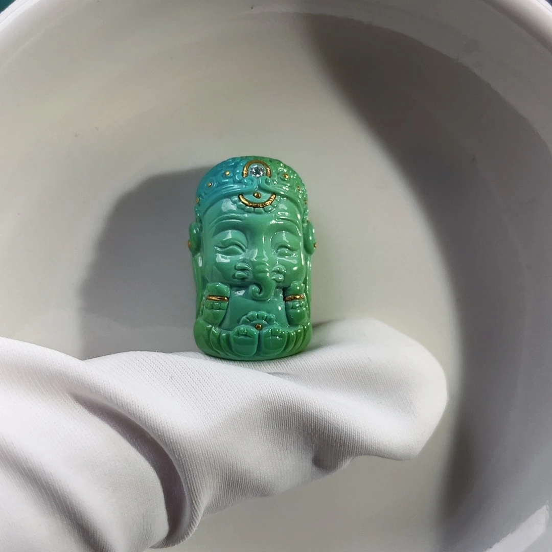 绿松石珠宝奇石未镶嵌