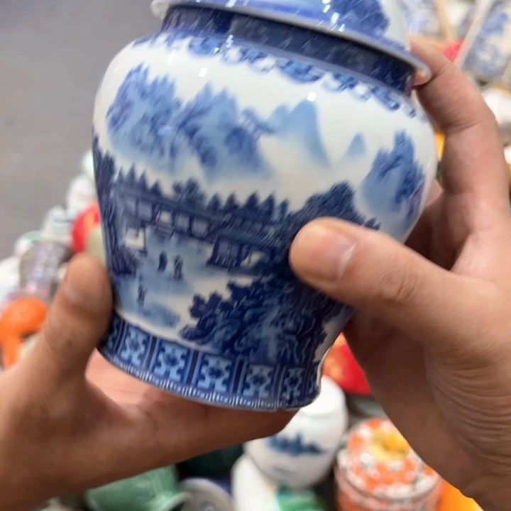 瑕疵福利品陶瓷茶叶罐