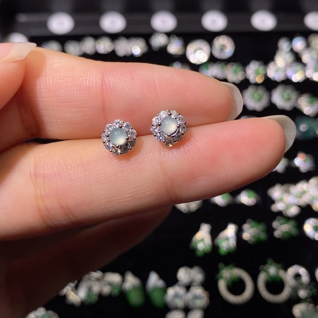 翡翠未镶嵌颈饰天然