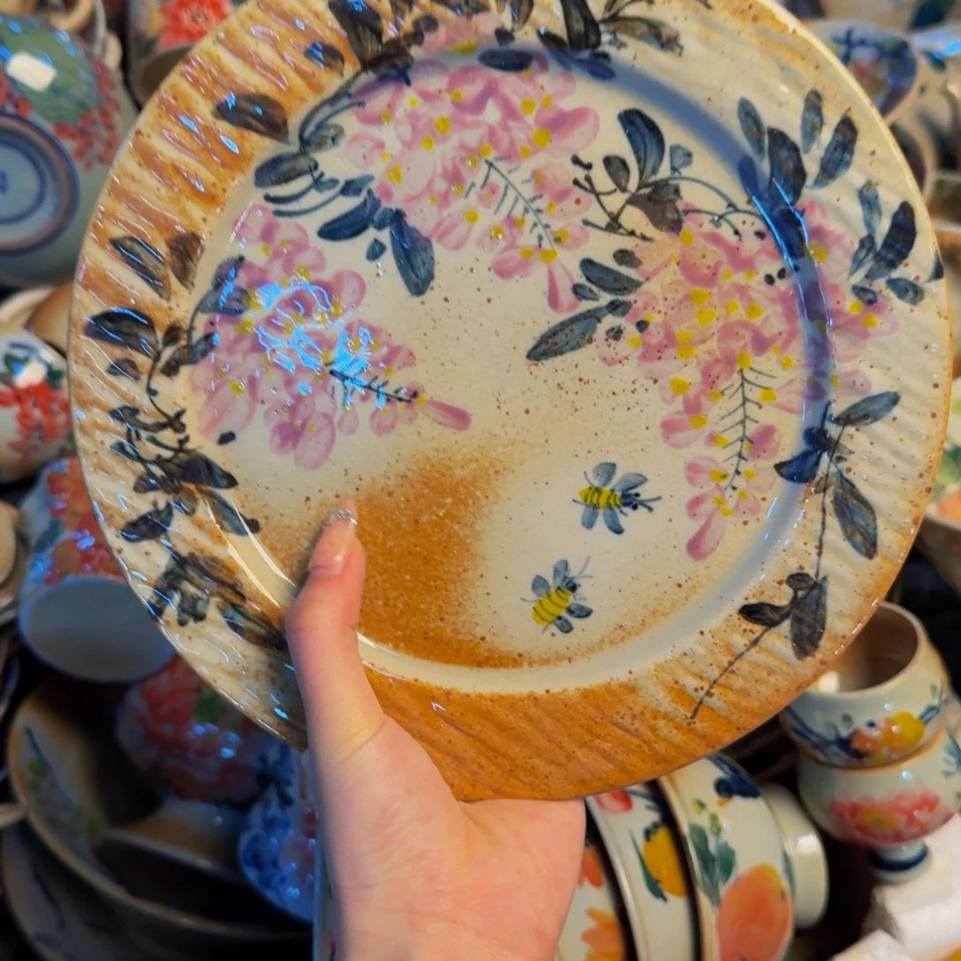 瓷片景德镇陶瓷手工手绘