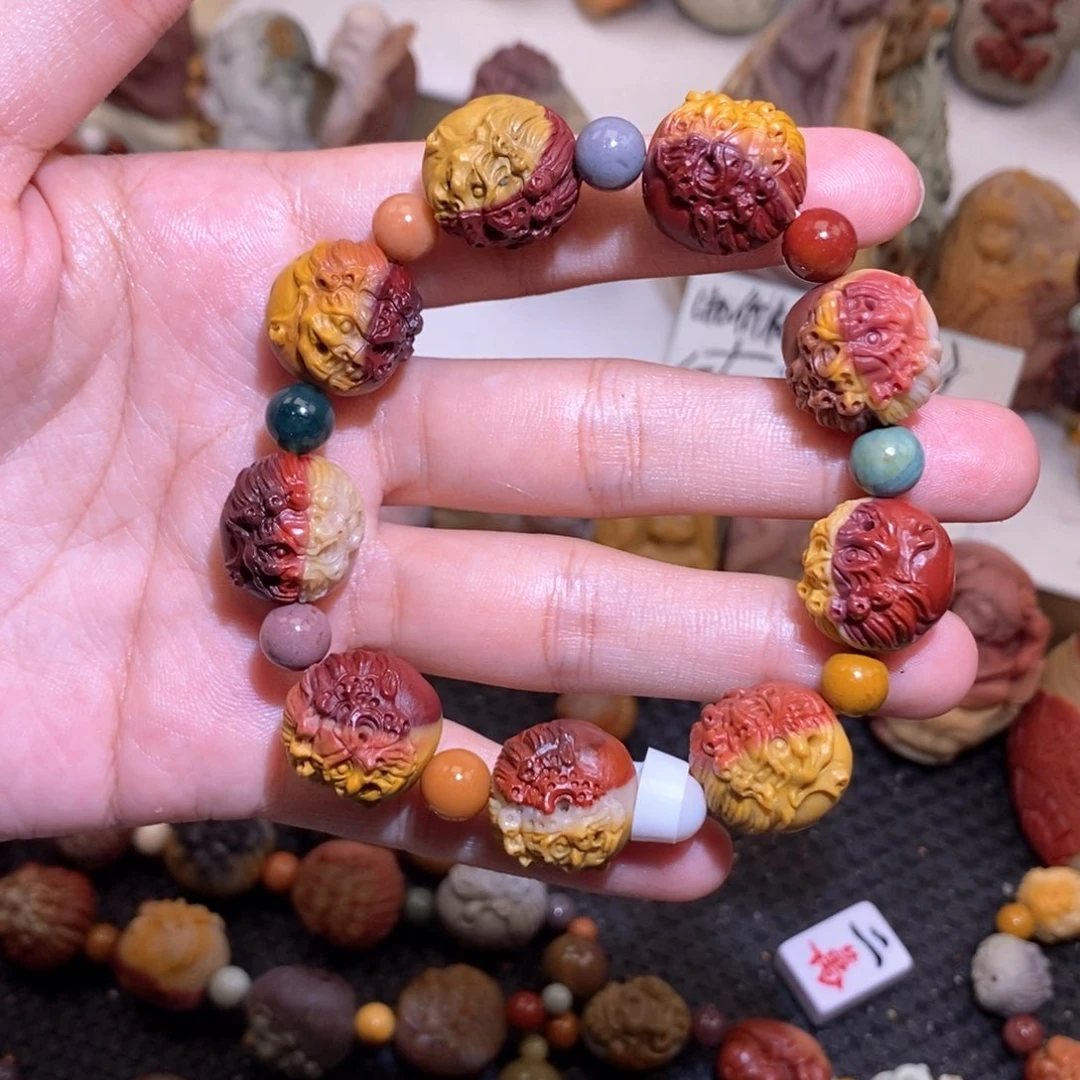 石英质玉（阿拉善玉）未镶嵌手链