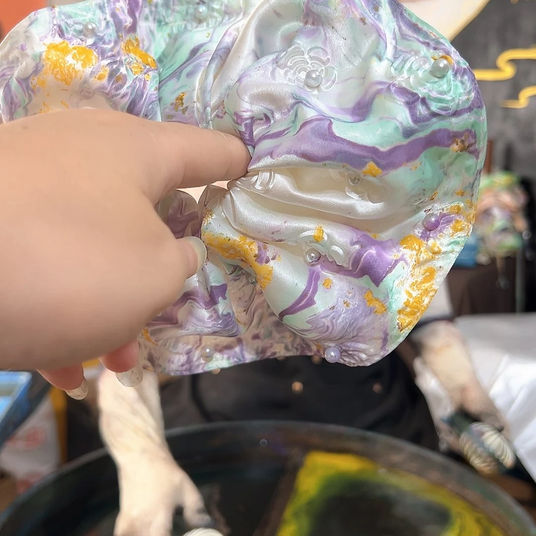 喜****?492精品圆饼发圈手作