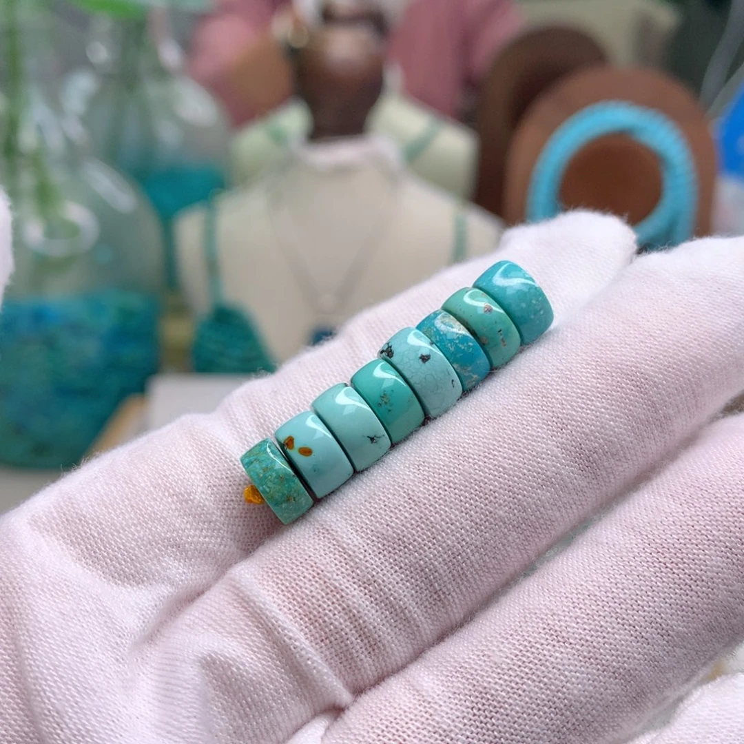 绿松石未镶嵌配饰