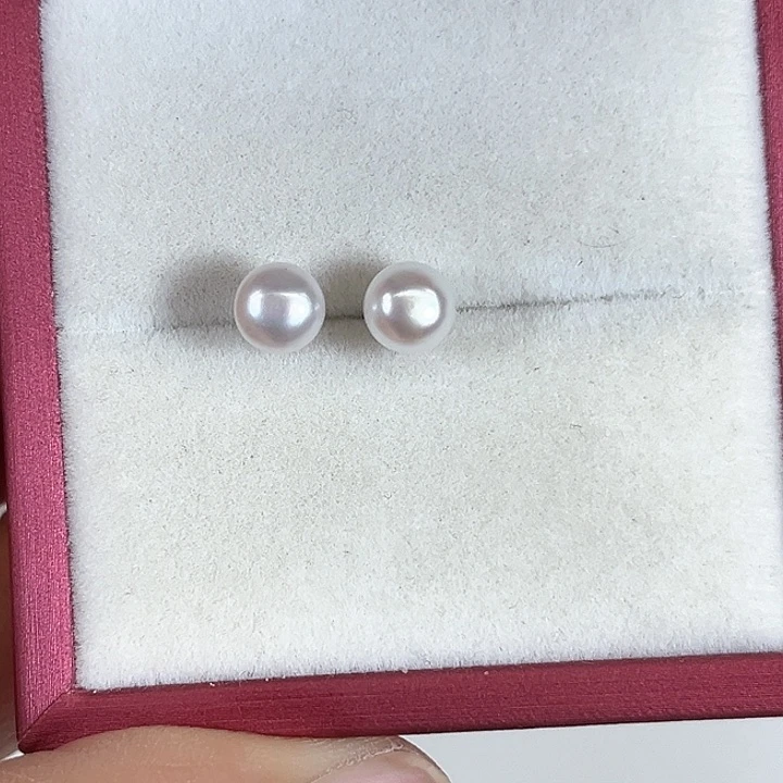 淡水珍珠银S925镶嵌颈饰