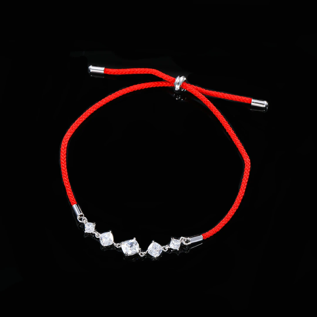 925银合成锆石手链 ——木木（SA470）YSM-3678B手链17-19cm