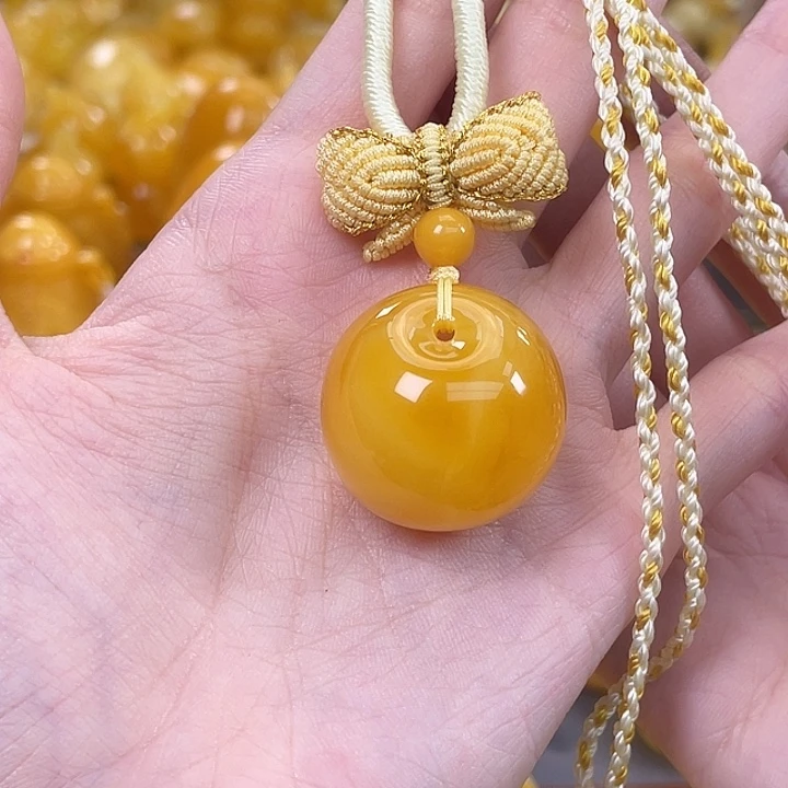 糖***果琥珀未镶嵌裸石琥珀蜜蜡J