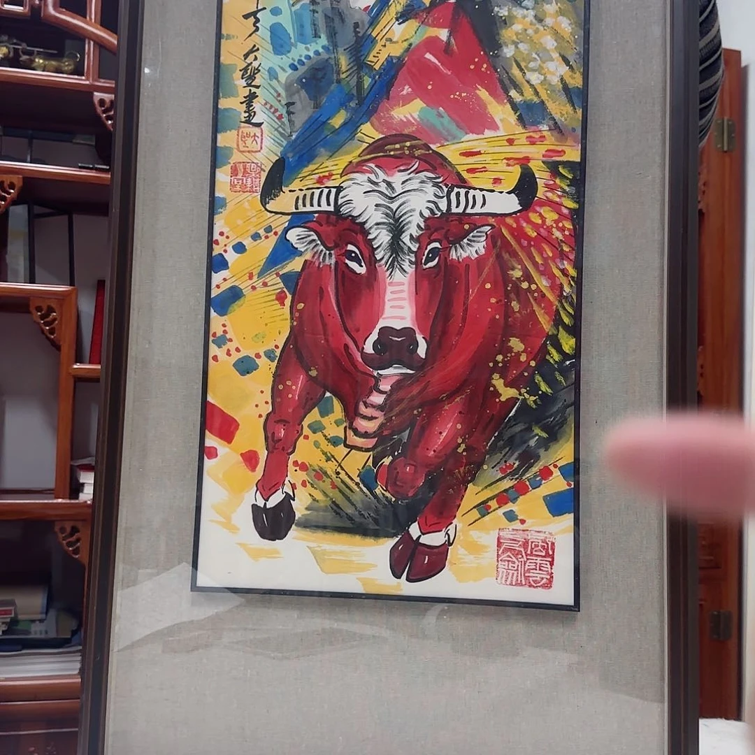 国画艺术家的作品