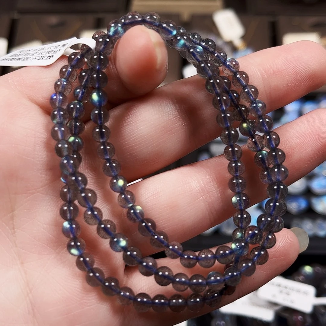 手链未镶嵌长石4.6mm左右