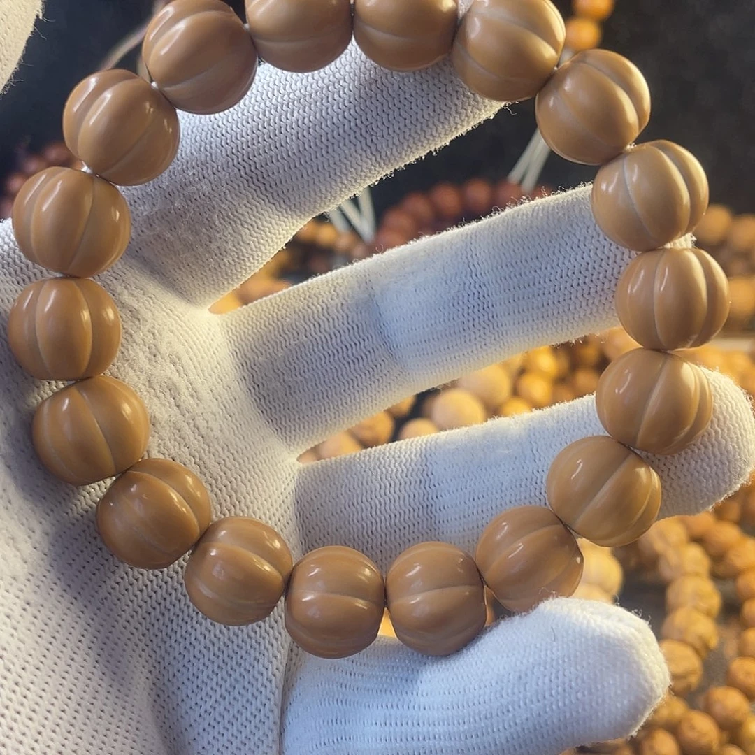 吊坠猴头核桃泡芙南瓜手串