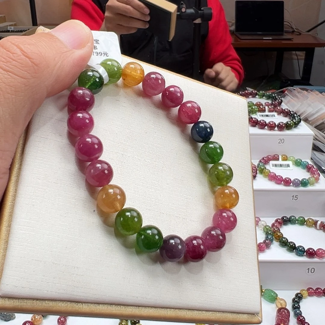 碧玺手串未镶嵌9mmmmmmmmm