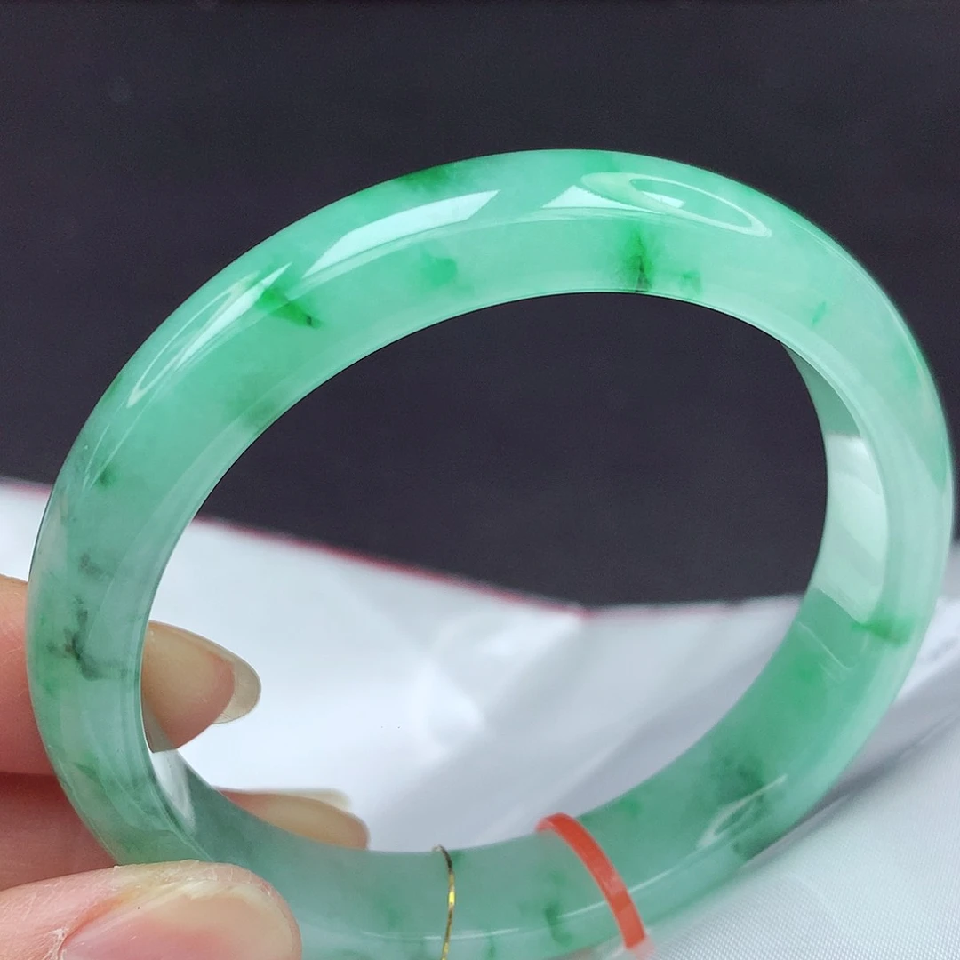 未镶嵌手镯翡翠56圈+068