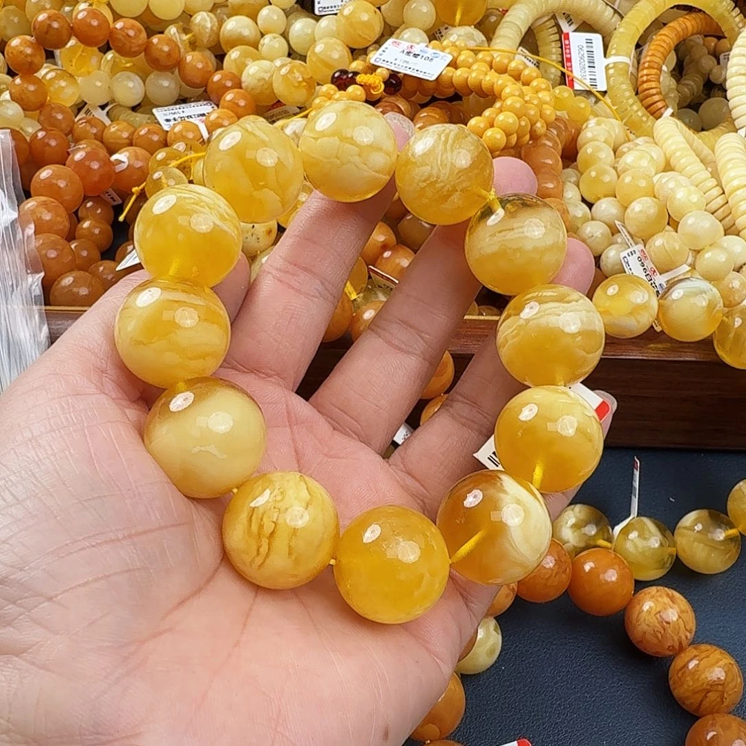 琥珀未镶嵌珠宝奇石