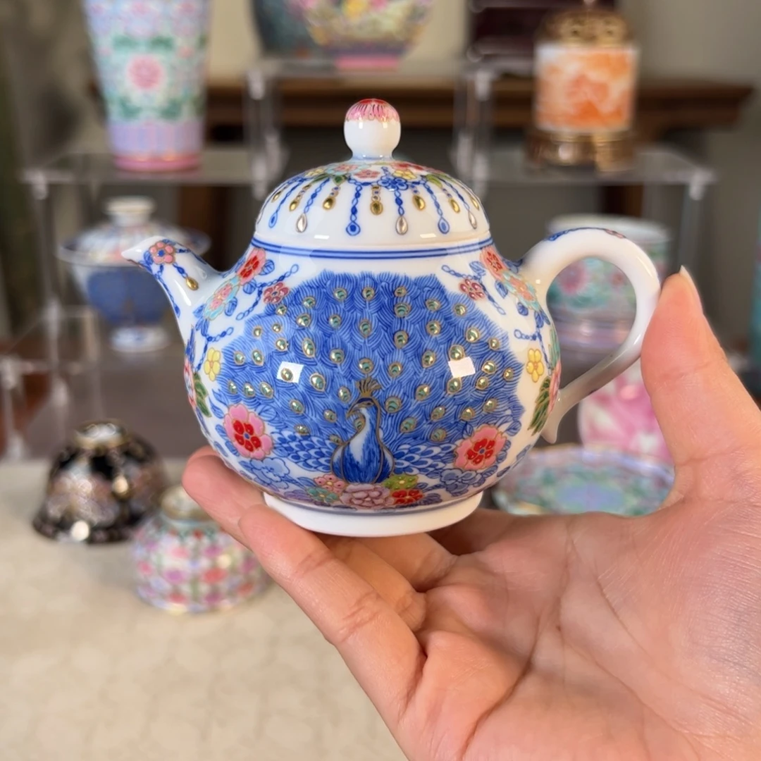 纯手工手绘 高端茶器