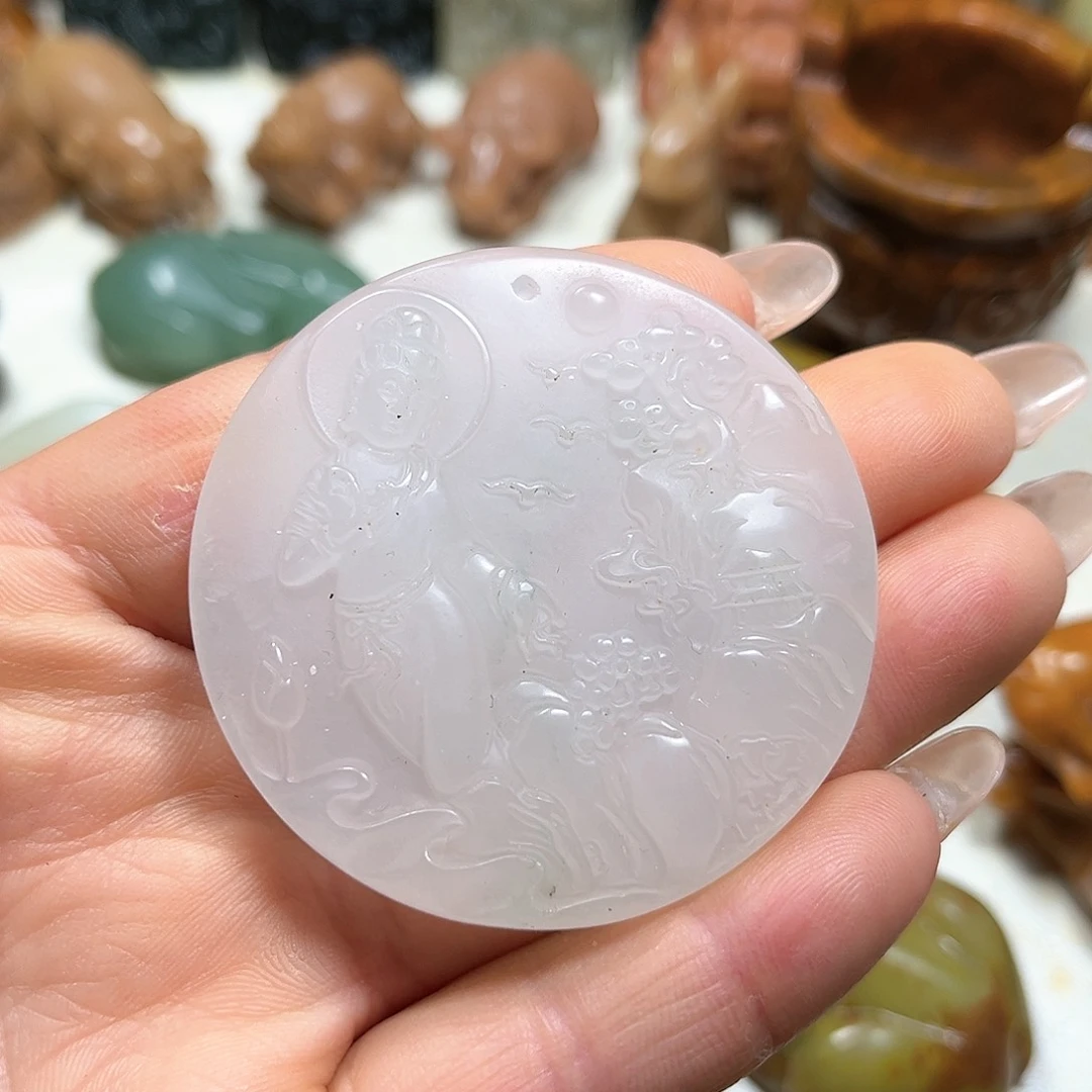 白玉菩提吊坠白玉菩提吊坠