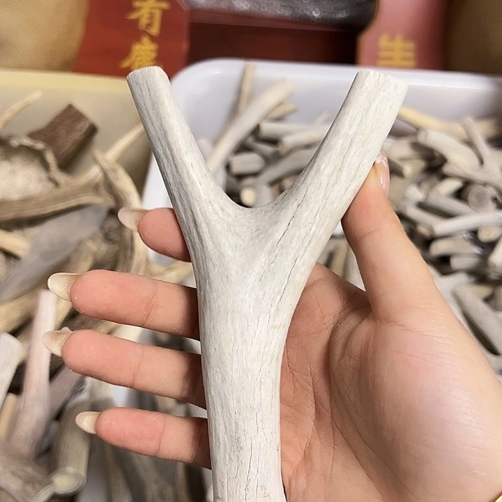罡***香榧木木雕款鹿角
