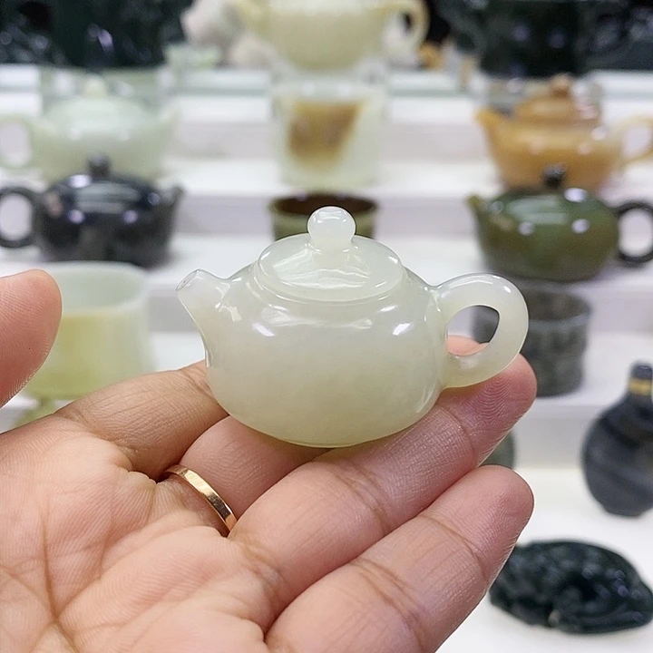 未镶嵌和田玉挂件冰****神
