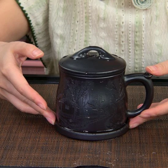 紫砂茶杯高货放漏