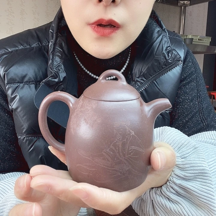 紫砂茶壶看**生紫砂壶手工