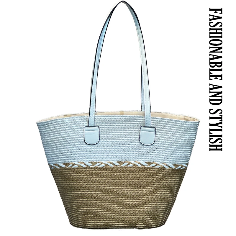 海边度假沙滩包包女2025新款夏季编织单肩包包女款爆款2025新款