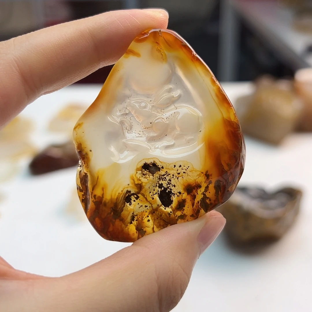 玛瑙/玉髓未镶嵌颈饰