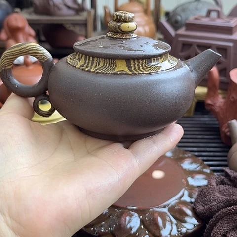 好***话茶壶紫砂宜兴紫砂666
