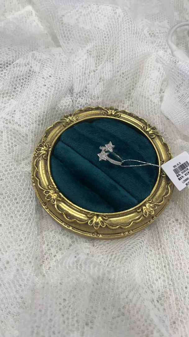 【KK珠宝】双五角星戒指 LJZ00001