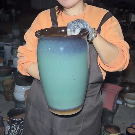 红陶口20高33正品