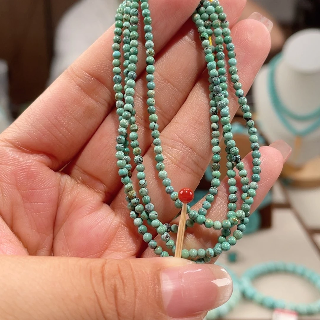 南红玛瑙未镶嵌米珠卡2+