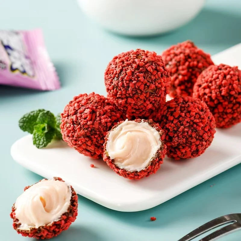 【爆浆小丸子个人单】巧克力草莓爆浆曲奇小丸子