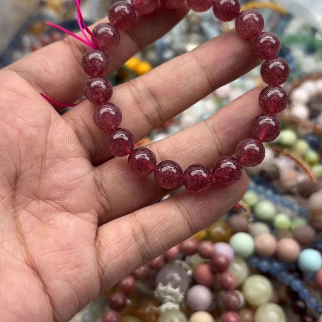 水晶手链银S925镶嵌