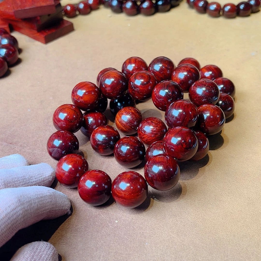 手串/手链小叶紫檀2.0瘤疤水波金星毕业帝王级