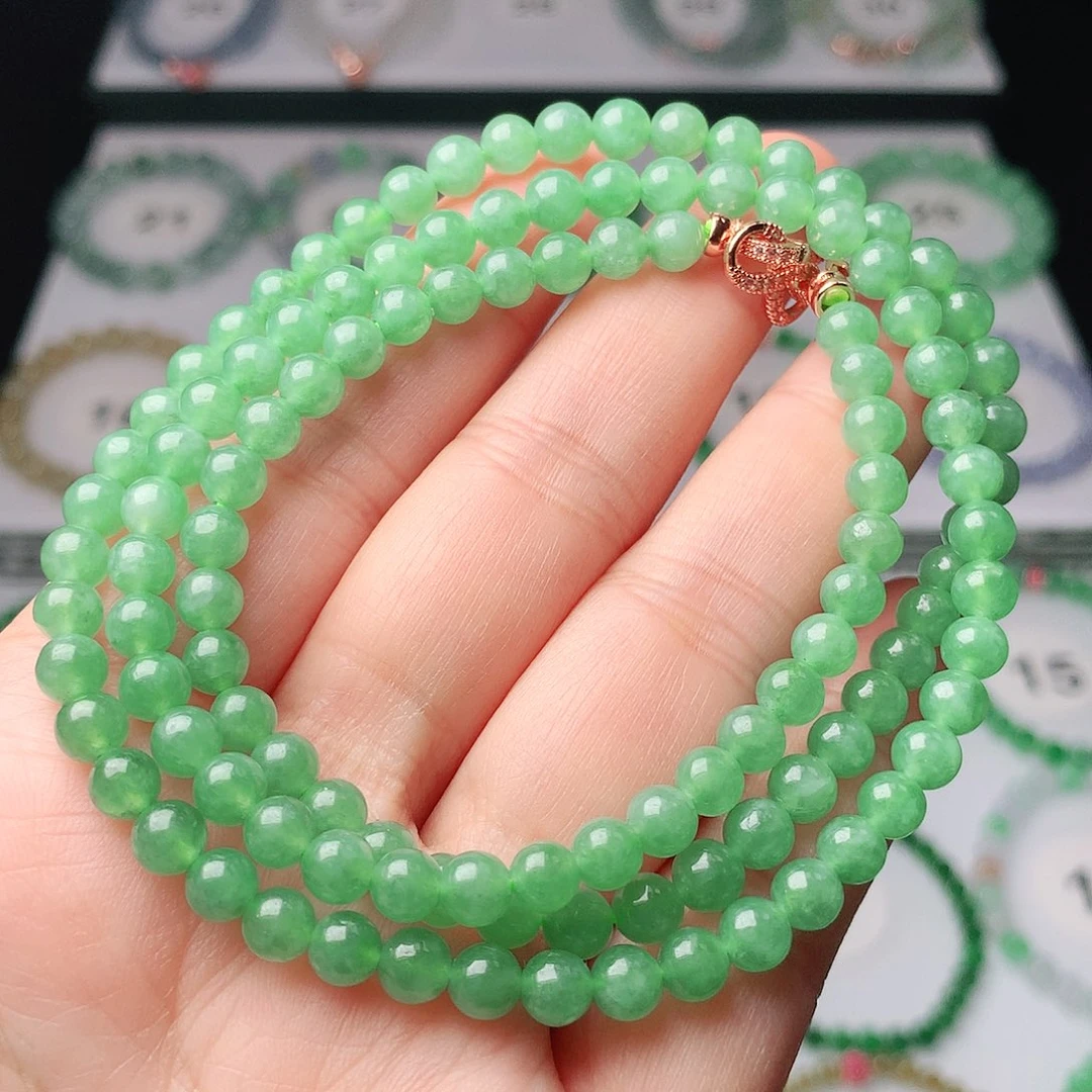 翡翠未镶嵌手链翡翠