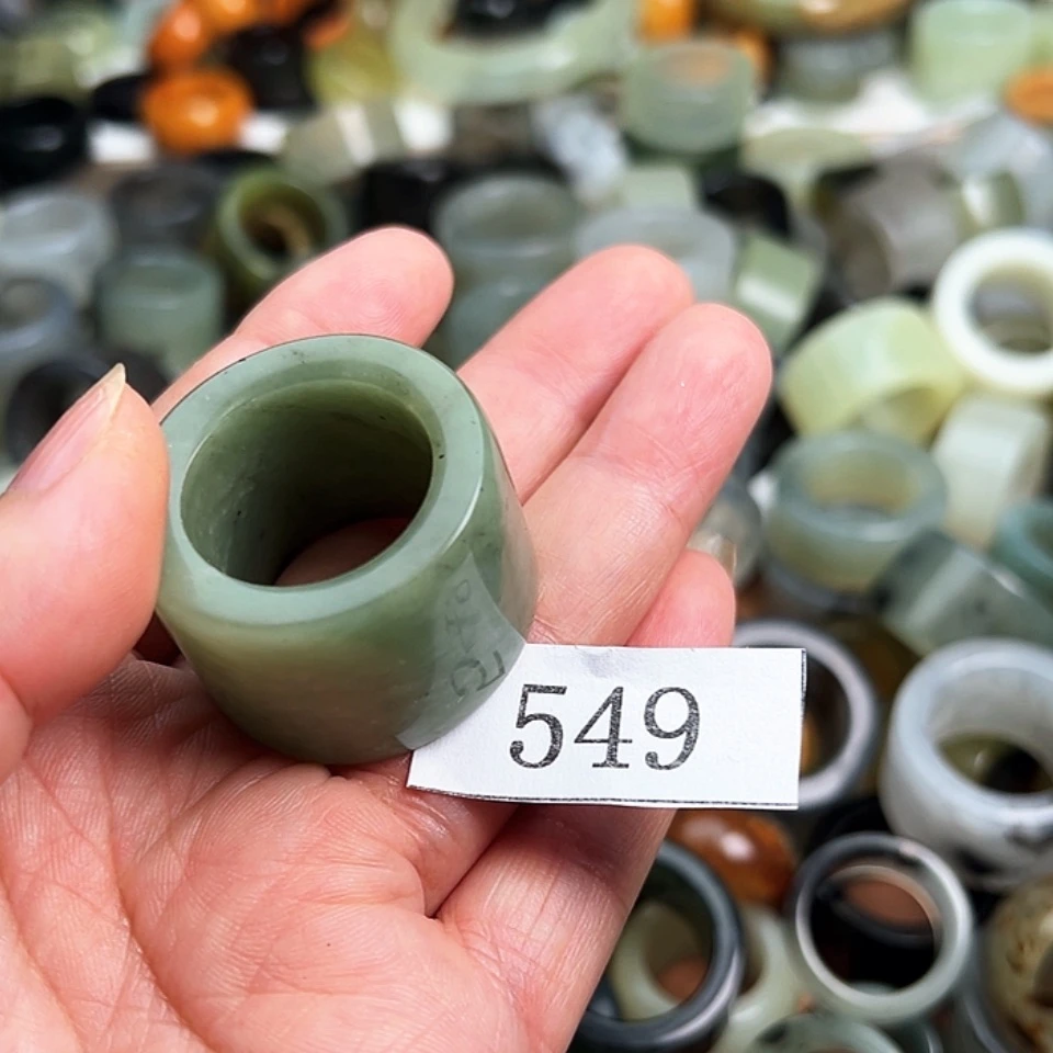 【闪购商品】未镶嵌蛇纹石玉戒指