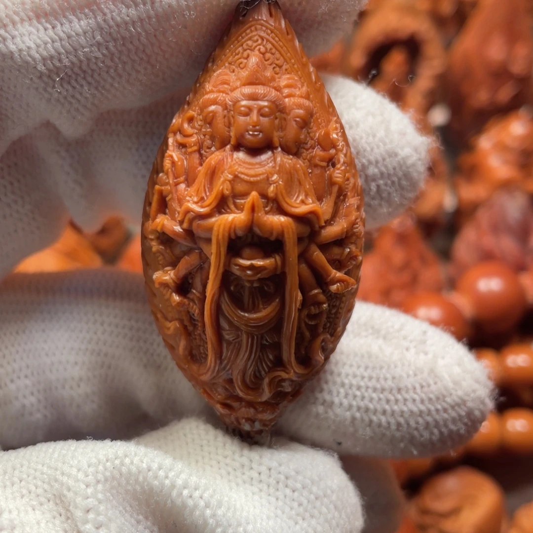 橄榄核手串/手链龙凤千手