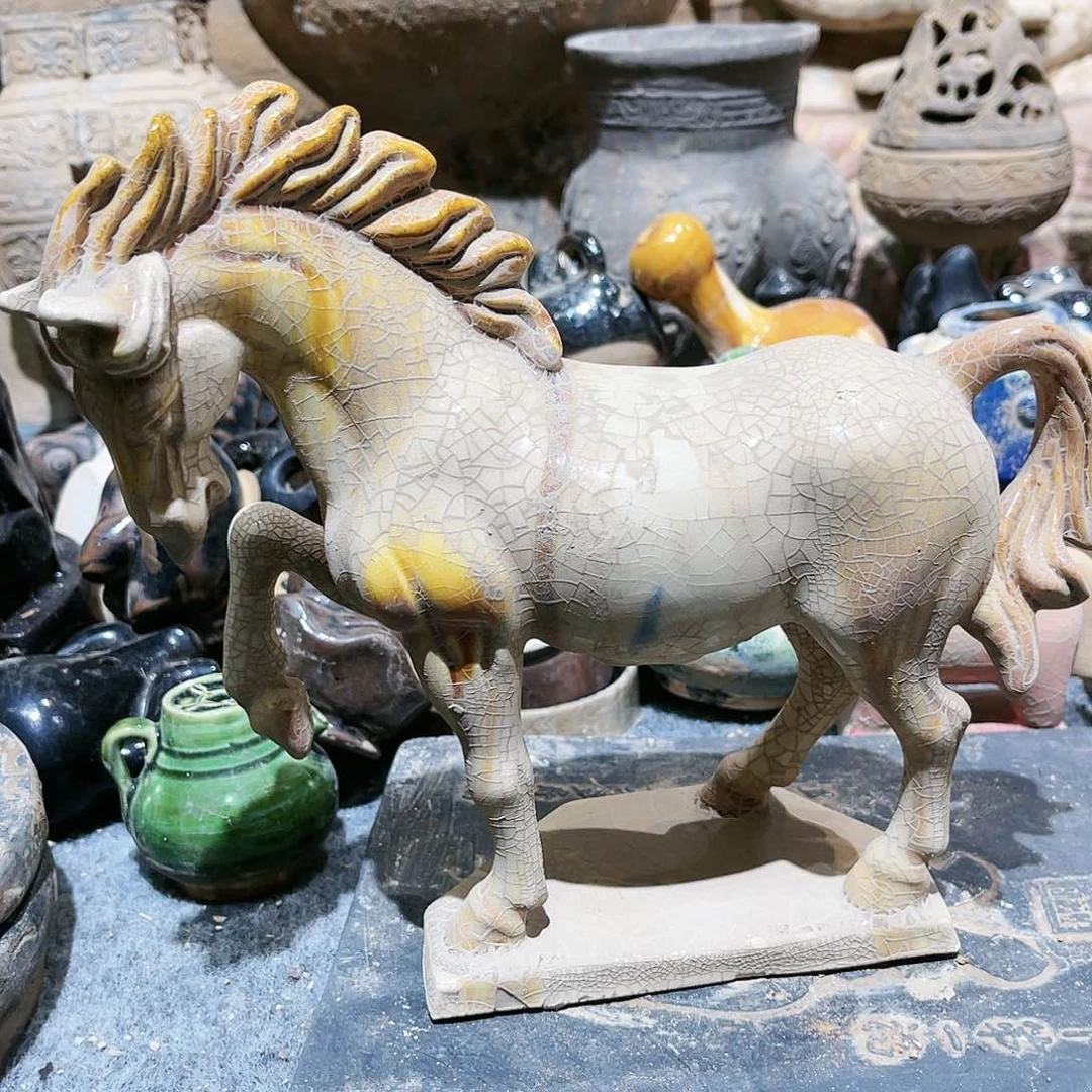 瓦当摆件茶台的一