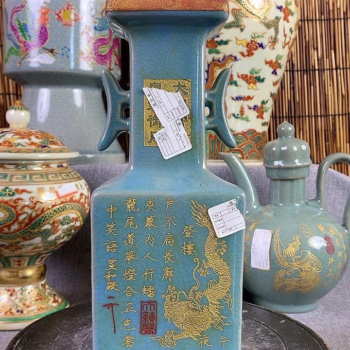 摆件瓷器真的很漂亮