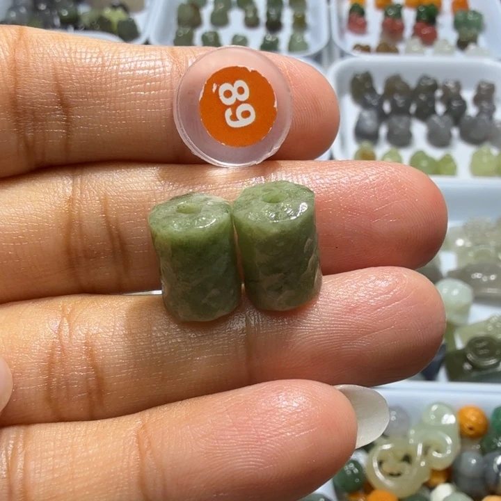 未镶嵌和田玉珠宝半成品