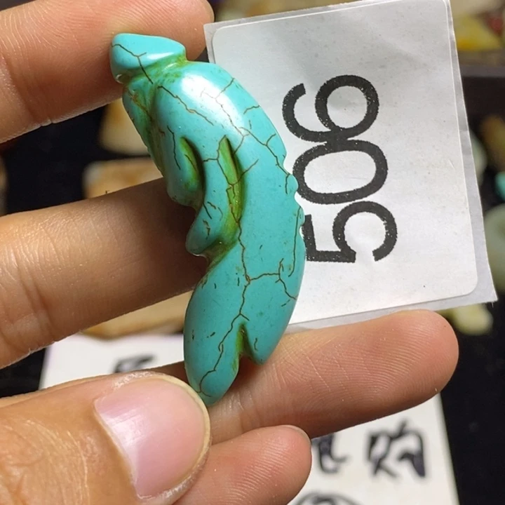 合金透闪石-蛇纹石玉颈饰