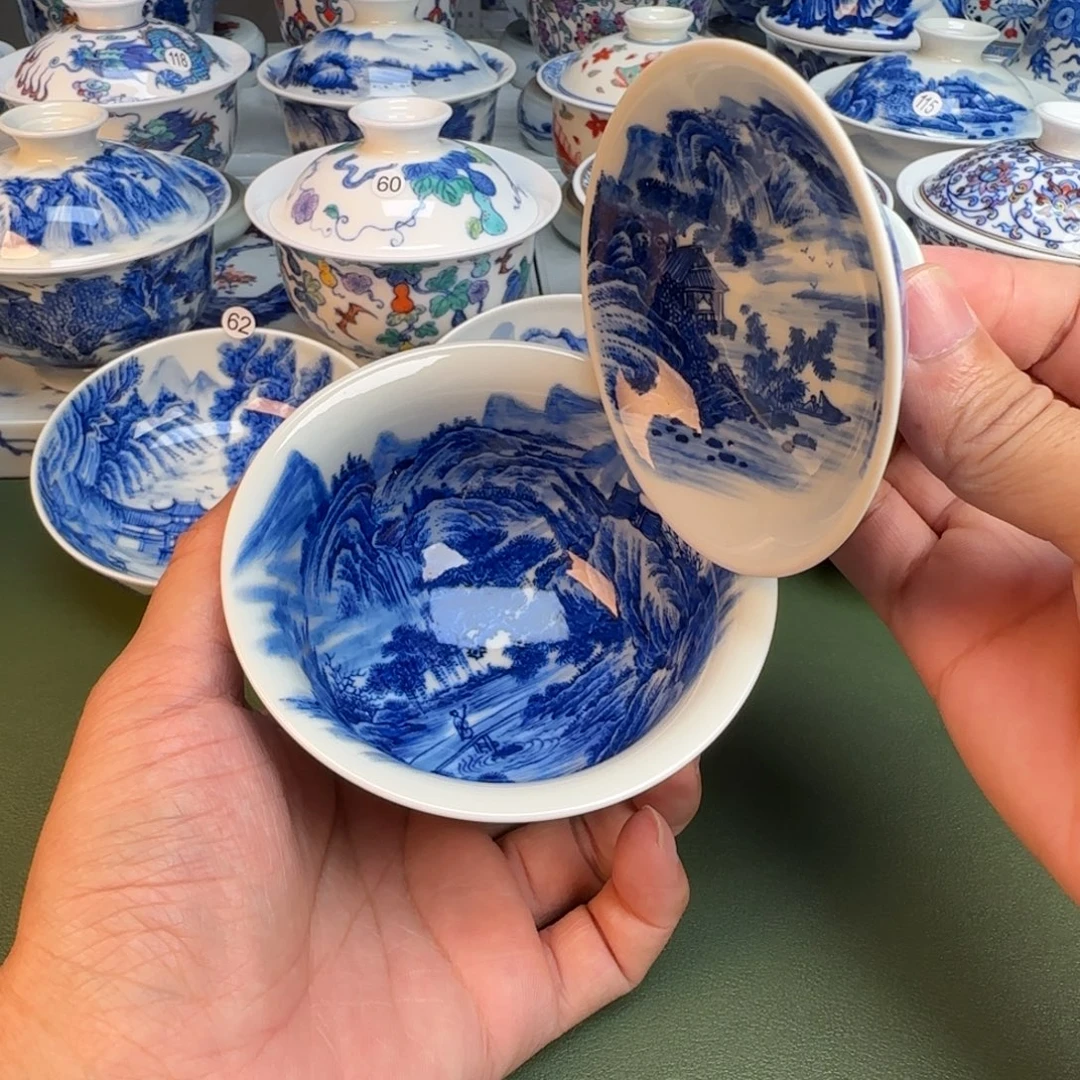纯手工纯手绘茶具64
