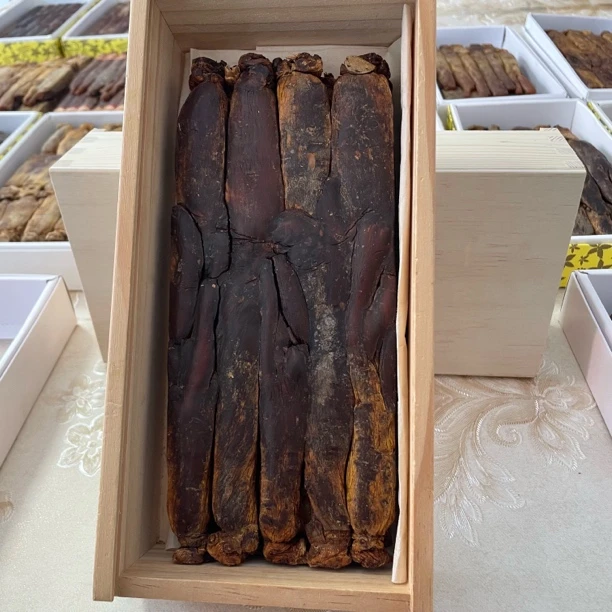 正宗长白山干整支无加糖18条滋补养生高丽参煲汤泡水泡酒佳品