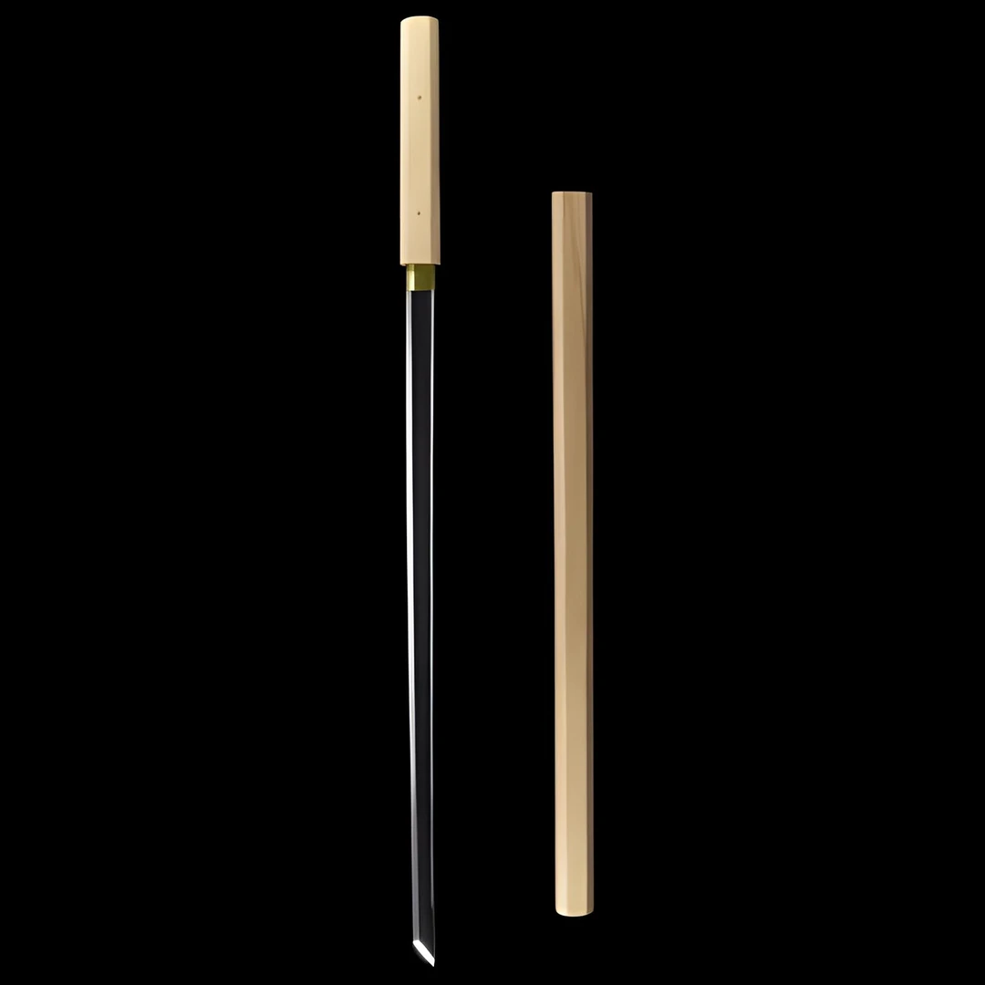 高锰刚镜面唐横刀手工六角白木唐刀龙泉刀剑宝剑摆件兵器未开刃