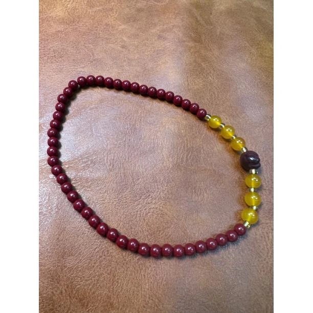 含辰砂工艺品S0892-朱砂0.6双圈 无礼盒