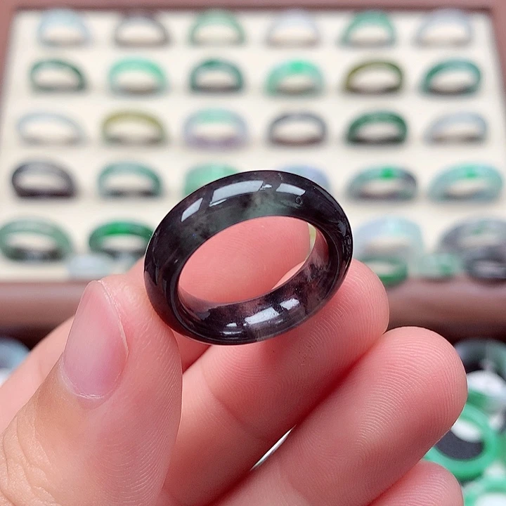 翡翠戒指未镶嵌14号