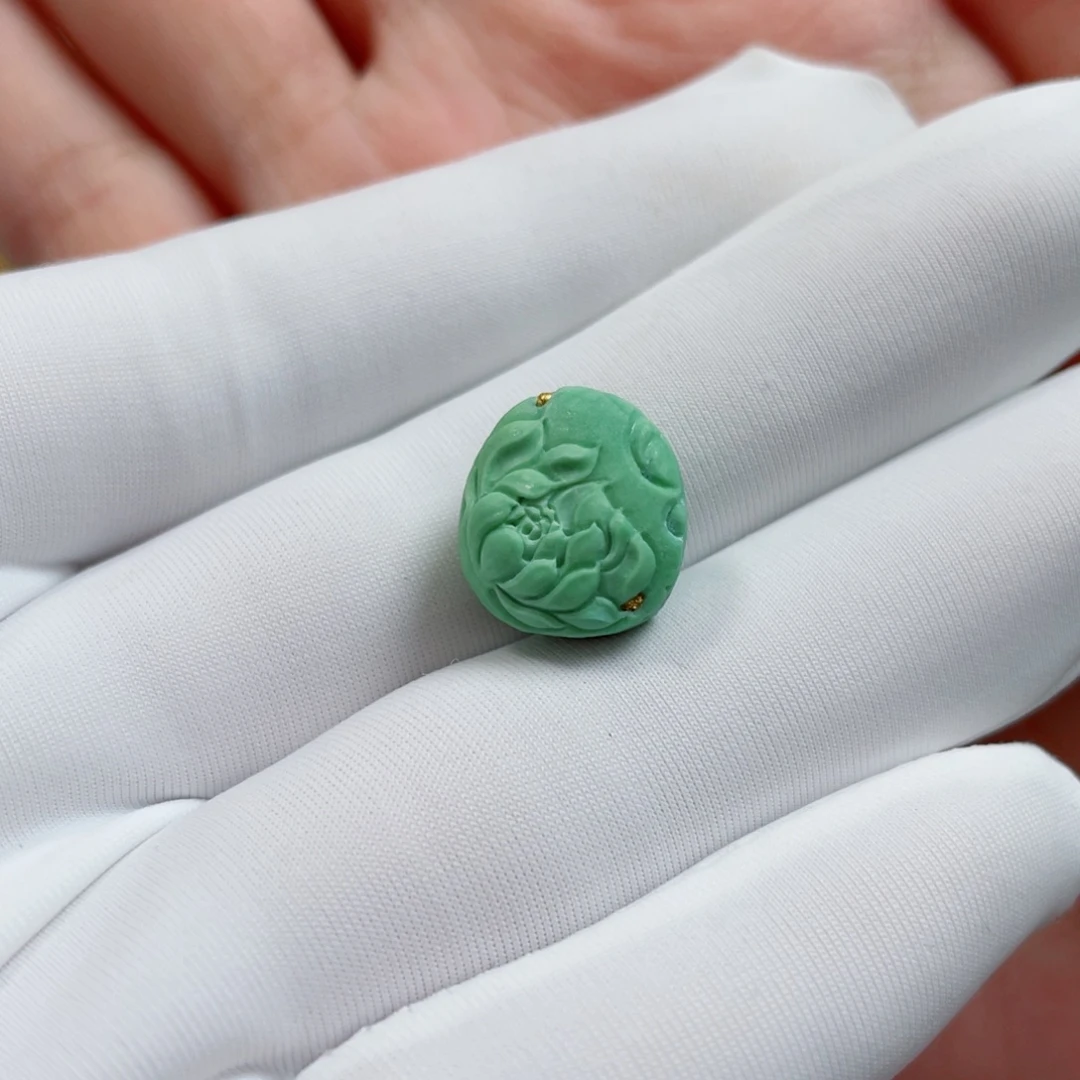 未镶嵌绿松石珠宝奇石