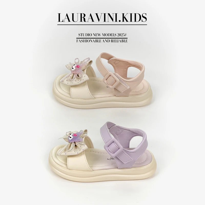 夏季可爱韩版卡通凉鞋儿童鞋子软底防滑女童鞋子童鞋LLWN757