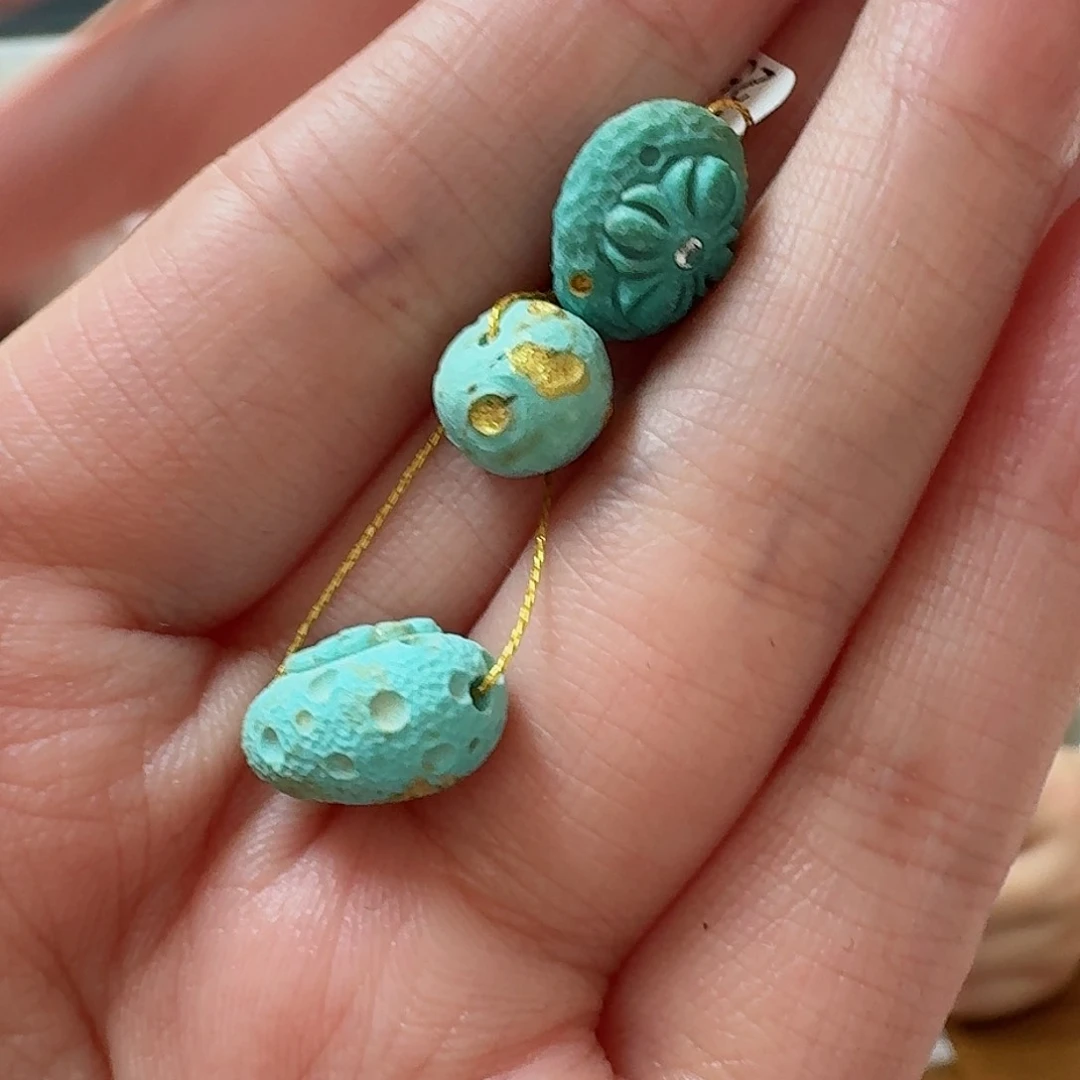 绿松石珠宝奇石未镶嵌