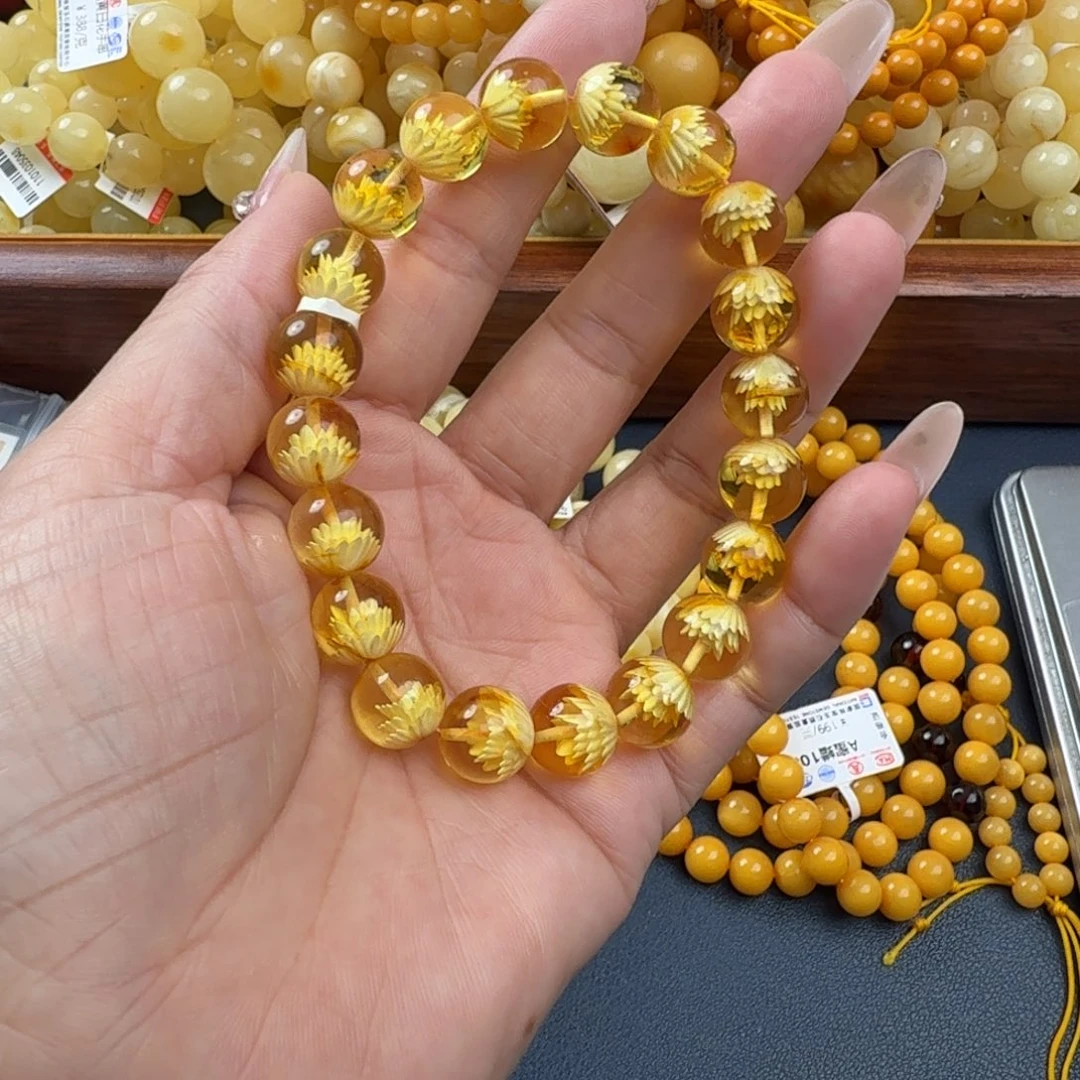 琥珀未镶嵌珠宝奇石