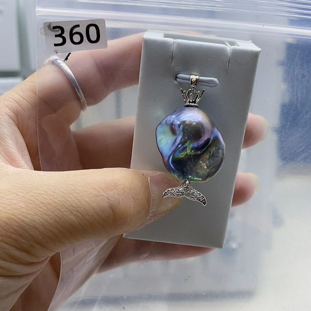 颈饰合金淡水珍珠