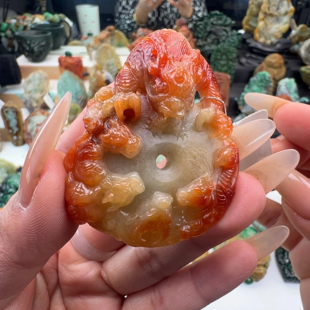 未镶嵌挂件翡翠天然缅甸